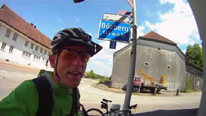 Daniel au sommet du Bözberg