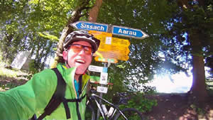 Daniel au sommet du Salhöhe