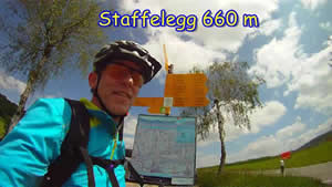 Daniel au sommet u Staffelegg