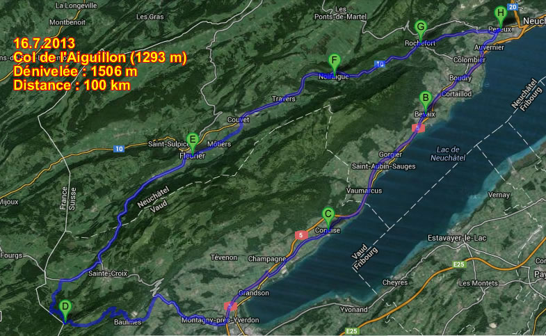 itinéraire Aiguillon