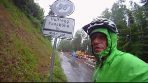 Daniel au sommet du Hulftegg