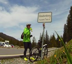 Daniel au sommet du Glaubenberg