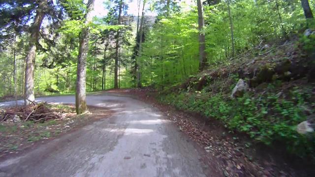 Petit chemin pour arriver aux Gorges