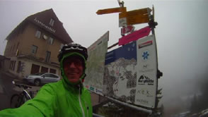 Daniel au col du Schwarzenbuhl