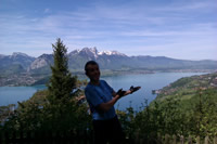 image tour lac de Thoune