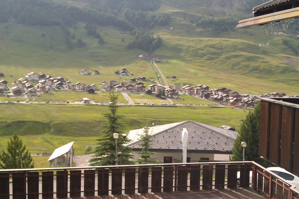 vue depuis le balcon