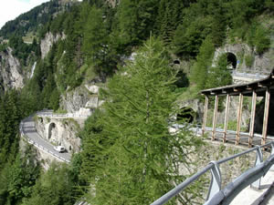 Col du Splugen côté italien